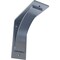 Ekena Millwork Morris Steel Bracket, Hammered Light Blue 3"W x 8"D x 8"H BKTM03X08X08MOHLB - alternate 1